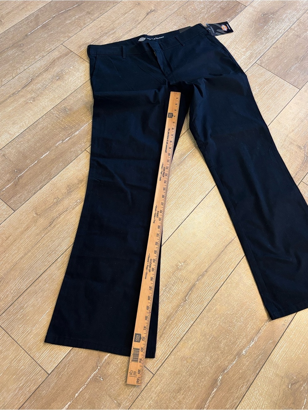 Dickies Black Boot Cut Work Pants - Picture 4 of 8